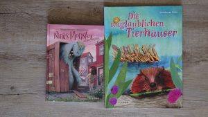 Rezension Kinderbücher Ninas Monster: Falsch Geliefert und Die unglaublichen Tierhäuser