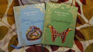 Rezension Wundervolle Welt: kleine Schätze – Schmetterlinge und Steine und Mineralien
